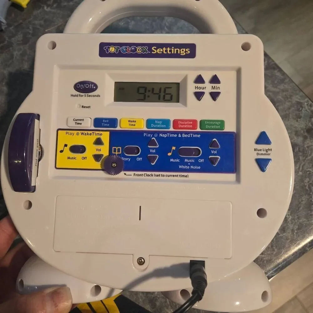 Premier Toddler Clock: 10 features, My Tot Clock ultimate sleep clock-Needs Cord